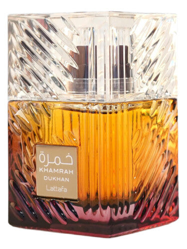 Khamrah Dukhan by lattafa for men 3.4 Oz 100ml