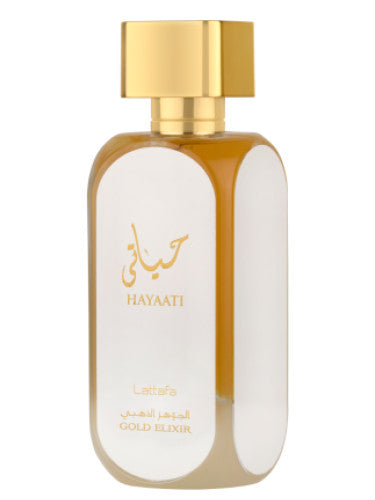Hayaati Gold Elixir de Lattafa pride 3.4 fl oz, 100ml