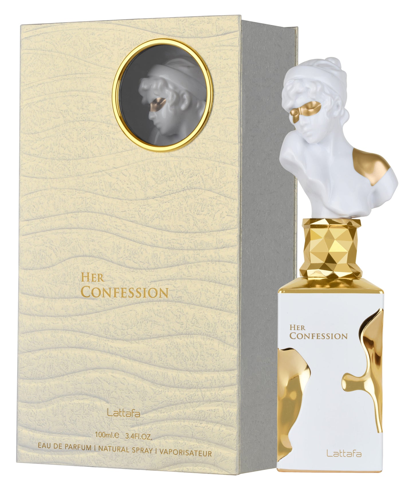 Her Confession de Lattafa for women 3.4 Oz 100ml