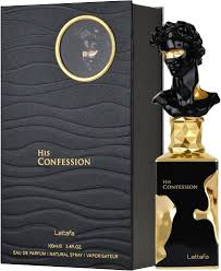 His Confession de Lattafa dama 3.4 Oz 100ml