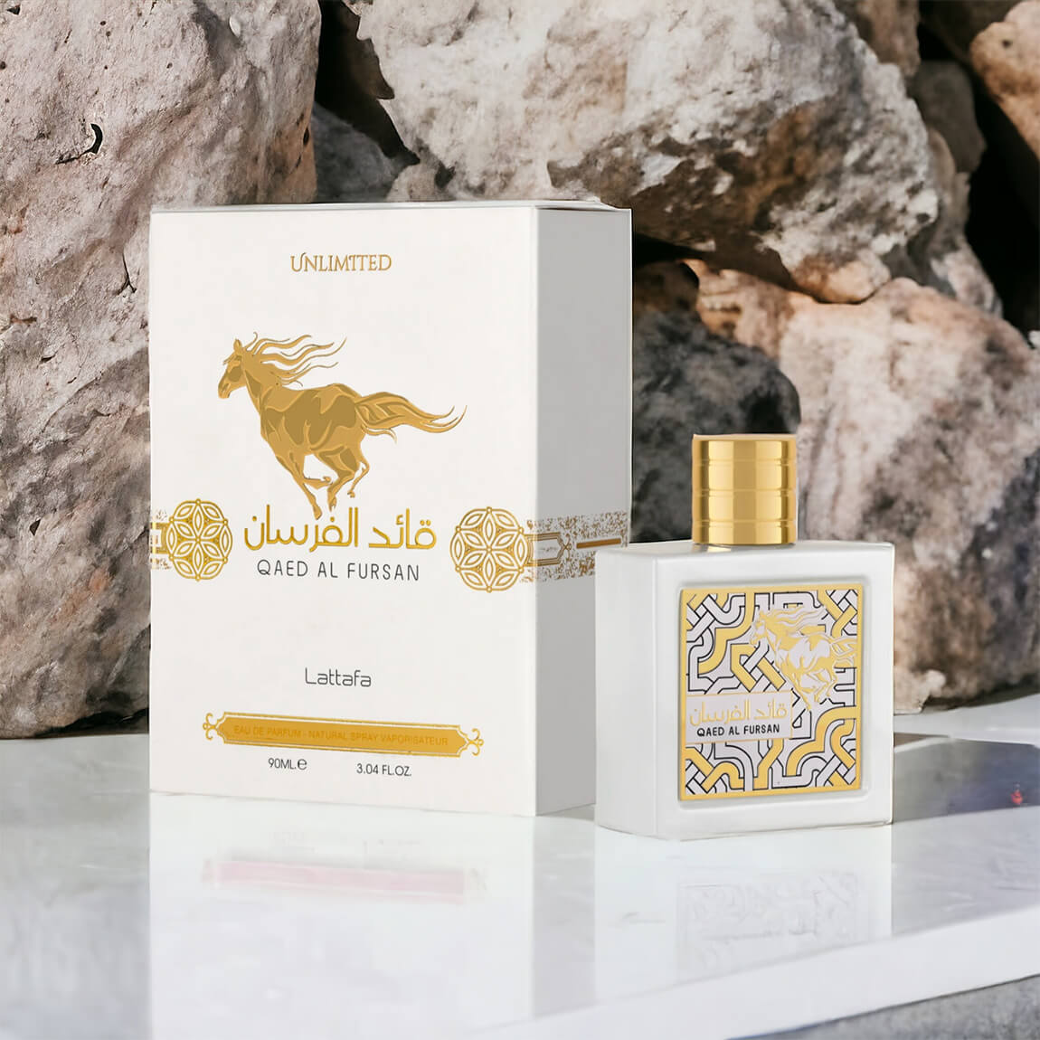 Qaed Al Fursan Unlimited de Lattafa 3.04 fl Oz, 90ml