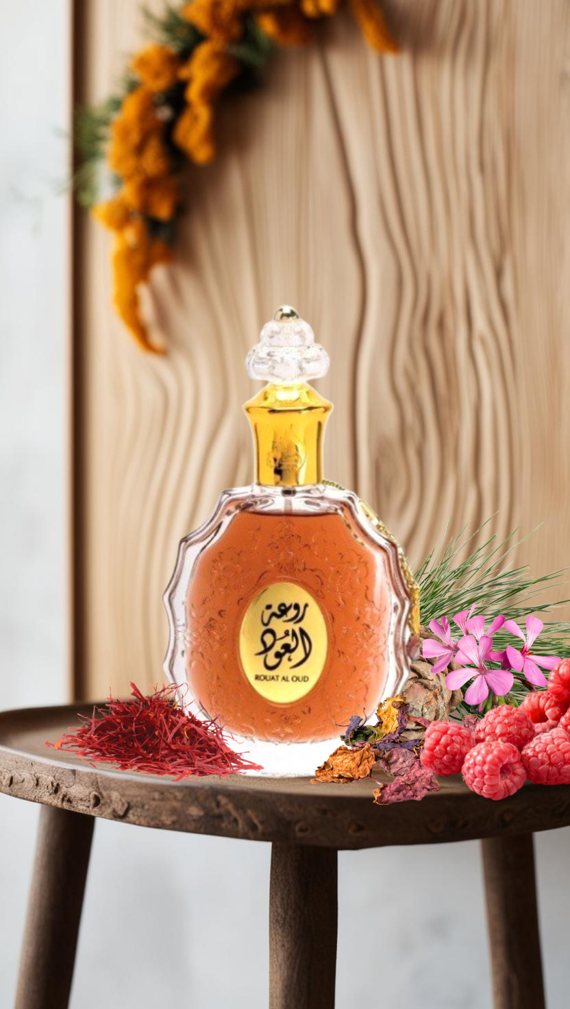 Rouat al Oud de Lattafa 3.4fl Oz, 100ml