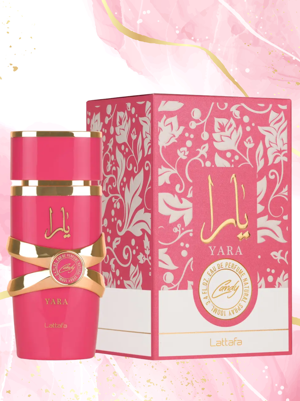 YARA Candy de Lattafa 3.4 l Oz 100ml