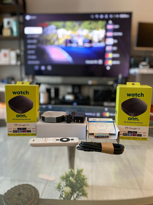 Onn TV Dispositivo de transmisión Android TV 4K UHD