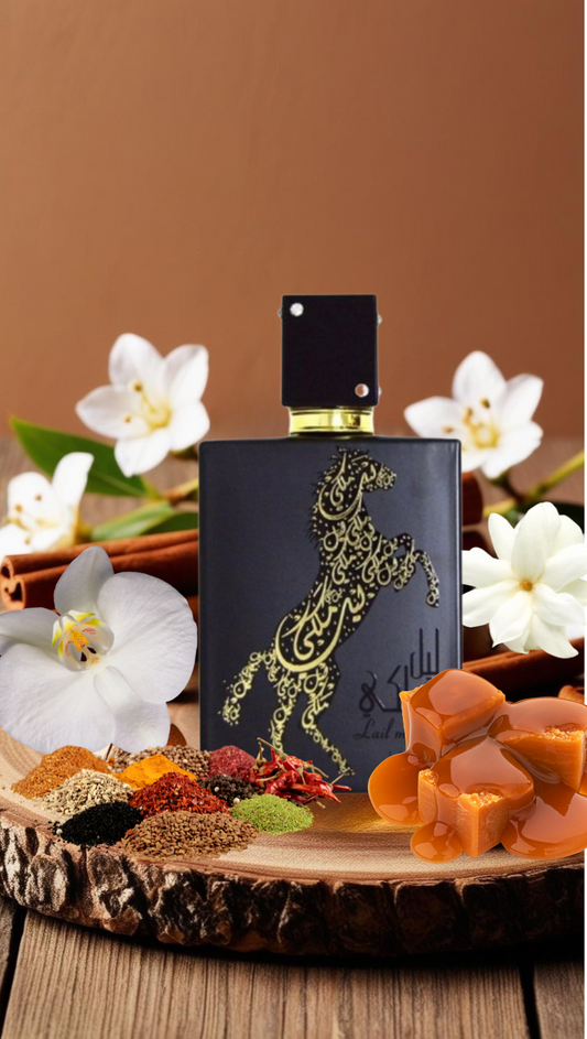 Lail Malekii by Lattafa 3.4fl Oz, 100ml