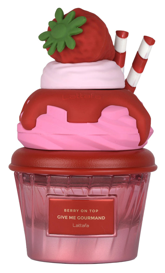 Give me gourmand  berry on top de Lattafa